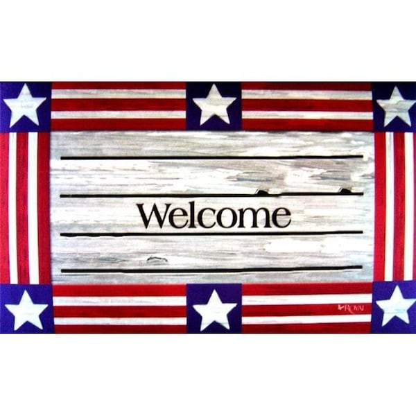 Custom Printed Rugs Custom Printed Rugs Dm-45 Welcome Door Mat DM 45 - main